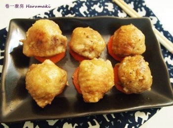 step5: 完成把牙籤抽出, 上碟完成