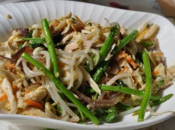 step11: 炒好的內餡起鍋