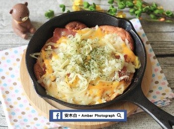 step6: Dutch Baby 荷蘭鹹鬆餅，完成了。