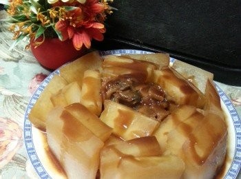 step14: 完成後的梅菜素扣肉