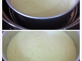 step5: 預熱蒸爐，大火蒸25分鐘左右，利用牙籤插入是非熟透即可。