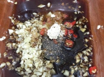 step2: 2) 加入所有材料拌勻