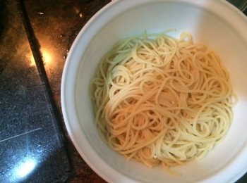 step6: 意粉撈起