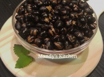 step6: 因黑豆吸收水份唔同, 焗製時間請自己測試。