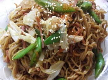 step7: 最後灑上白芝麻作裝飾