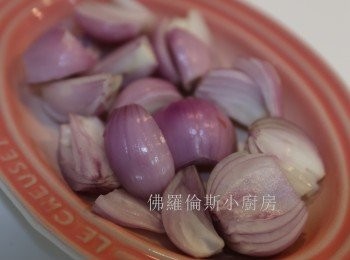 step3: (3) 乾蔥一開二備用