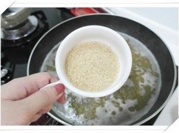 step5: 接著加糖調味~~~ 試到自己喜歡的甜度後即完成!!! 等涼後放進冰箱冷藏吧:)