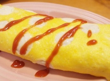 step9: 也可以淋上番茄醬~~