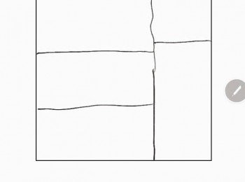 step2: 麵包切開四份，切法可參考圖片，除下少許麵包留下測試油温，切好的麵包鋪上少許金不換，備用