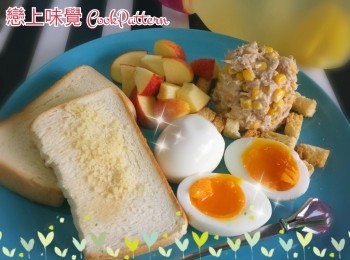 step5: 最後將所有食品放上即可。