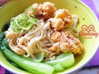 step5: 搭配蔥油乾拌麵幸福吃!