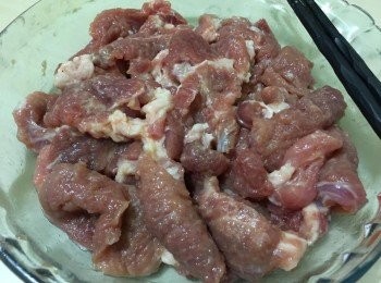 step12: 加入粟粉拌勻