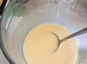 step1: 所有的材料混合攪拌均勻