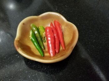 step6: 青紅辣椒