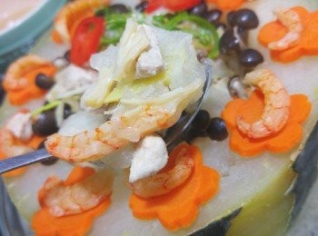 step12: 冬瓜肉清甜，很適合一解悶熱與消除濕氣