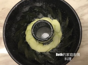 step7: 排上另一個蘋果的蘋果薄片