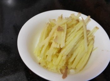 step5: 薑絲