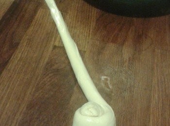 step4: 再捲成蛇餅狀