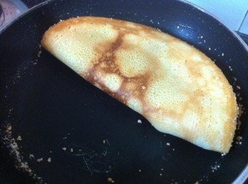 step7: 對半折，即可。