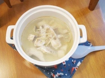 step3: 來自大海鮮味「薑絲鱸魚湯」