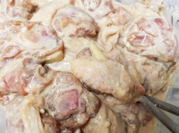 step3: 攪拌均勻呈濕粉的狀態