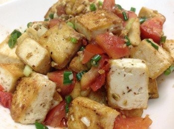 step5: 炒勻，香油提味