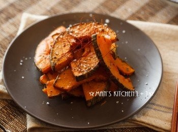 step4: 單純、美味的烤南瓜希望你會喜歡。