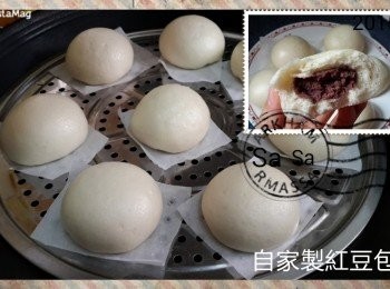 step9: 做好的紅豆蓉摊凉放雪櫃冷藏，可以做豆沙包或紅豆蓉湯圓