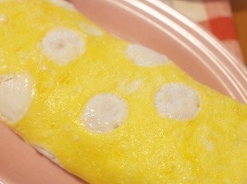 step8: 可愛的白色點點呀:)