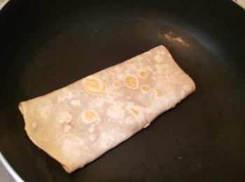 step4: 小火烙至兩面金黃熟透完成