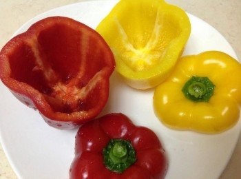step5: 備妥彩椒