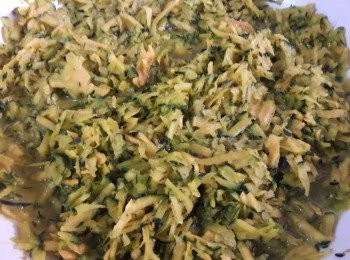 step6: 加入A材料中的清水