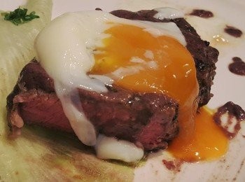 step7: 上碟配上63 度蛋更好食呀