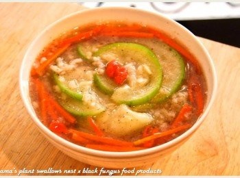 step4: 待絲瓜煮熟後，即可盛碗享用，吃來鹹香滋味十足，美味可口。