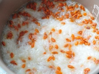 step7: 開蓋及完成點點紅的養生蘿蔔糕囉~