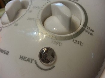 step4: 用125度火焗2小時左右。