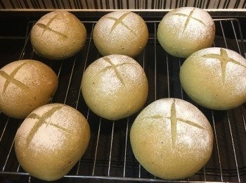 step8: 預熱180度，焗18分鐘