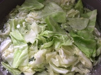 step7: 用滾水灼30秒