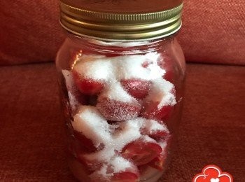 step6: 將玻璃樽放入雪櫃雪過夜後即可享用 (必定要過夜!!)