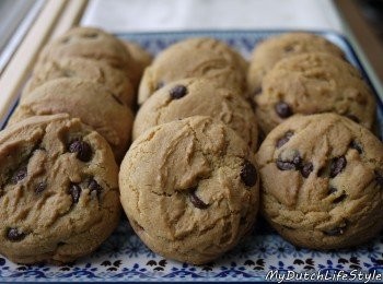 step6: 巧克力餅乾大完成，每一個都大大滿足!