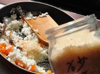 step5: 加入適量的砂糖