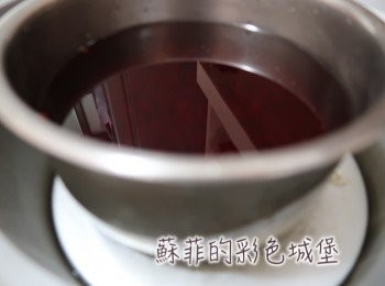 step4: 電鍋外鍋放2杯水，煮好後，再悶約15分鐘。