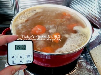 step6: 再用中火繼續煲15分鐘