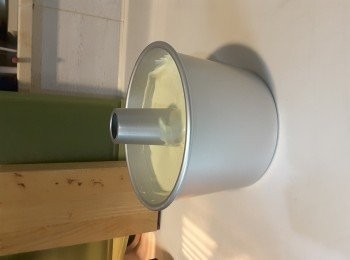 step5: 160度焗10分鐘取出用小刀在蛋糕面5刀，再放回140度焗45分鐘，用竹籤插入取出，如沒有蛋糕糊黏附即代表熟透