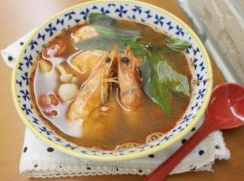 step6: 忍不住吞了口水^^" 泰式酸辣海鮮湯~~這麼簡單!!!!