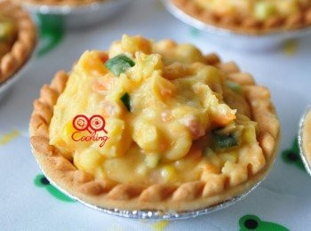 step7: 營養健康滿分的【薯泥甜♥塔】完成