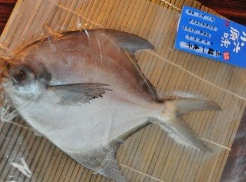 step1: 來自宜蘭小六為珍貴的鯧魚以日式手法製作為一夜干, 保留鯧魚最珍貴的原味, 並帶點清淡的鹹味, 更加提升鯧魚的味道, 利用最簡單的處理方式, 保留最原始的味道。