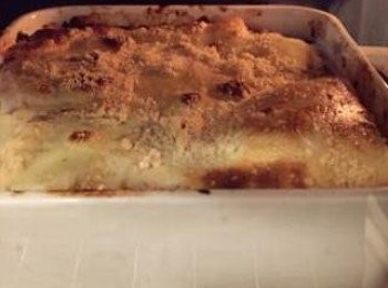 step5: 烤箱先預熱180度，放入義大利麵，烤焗25分鐘，