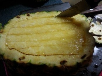 step8: 用刀仔於邊位轉圈