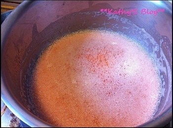 step7: 煮至完全溶晒~